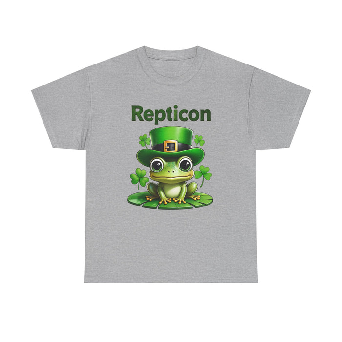 Repticon Unisex Heavy Cotton Tee w/ Frog