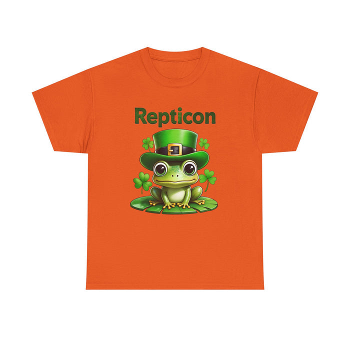 Repticon Unisex Heavy Cotton Tee w/ Frog