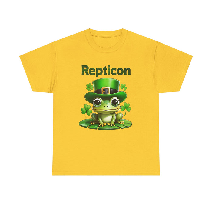 Repticon Unisex Heavy Cotton Tee w/ Frog