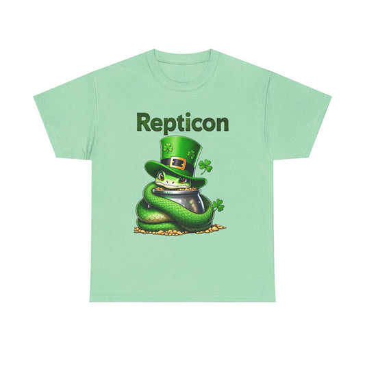 Repticon Unisex Heavy Cotton Tee w/ Snake