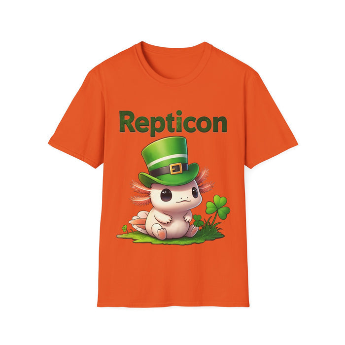 Repticon Unisex Softstyle T-Shirt w/ Axolotl