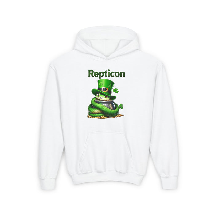 Repticon Youth Heavy Blend Hooded Sweatshirt w/ Snake