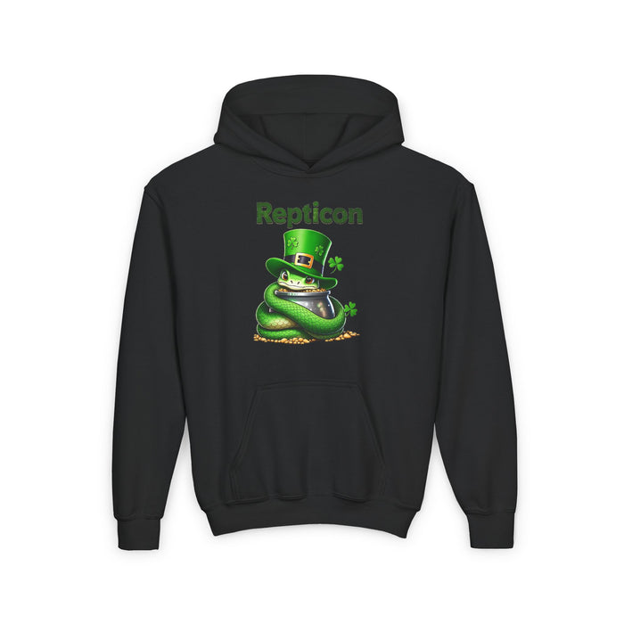 Repticon Youth Heavy Blend Hooded Sweatshirt w/ Snake