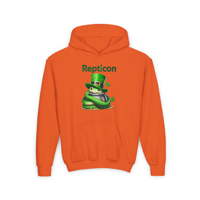 Repticon Youth Heavy Blend Hooded Sweatshirt w/ Snake