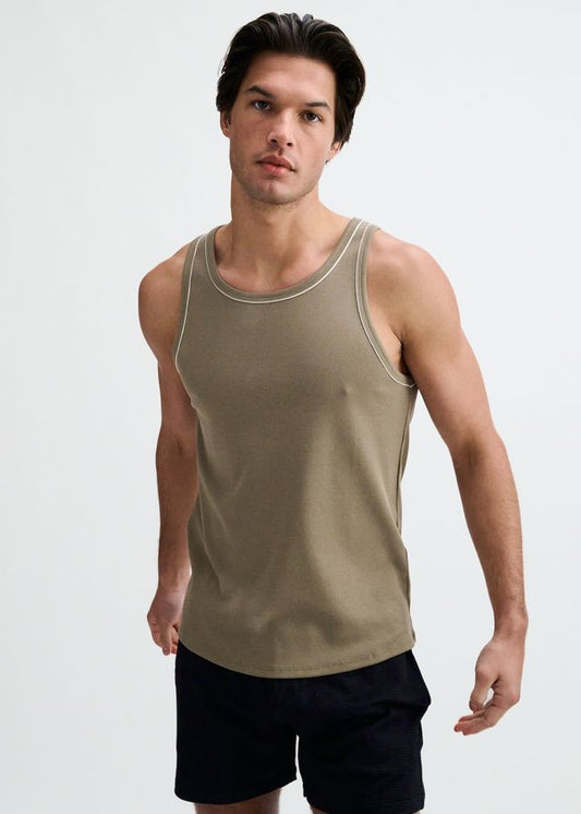 RIB STRETCH RINGER TANK W/ PIPING DETAIL