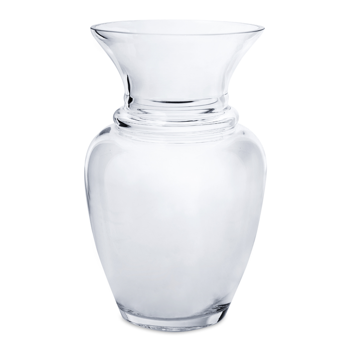 RIBBED NECK GARDEN VASE