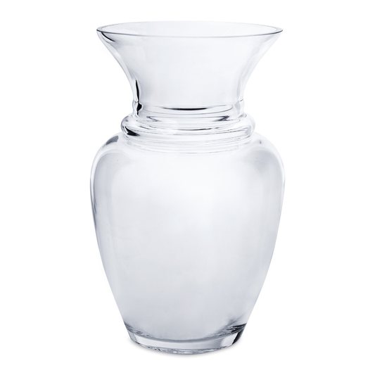 RIBBED NECK GARDEN VASE