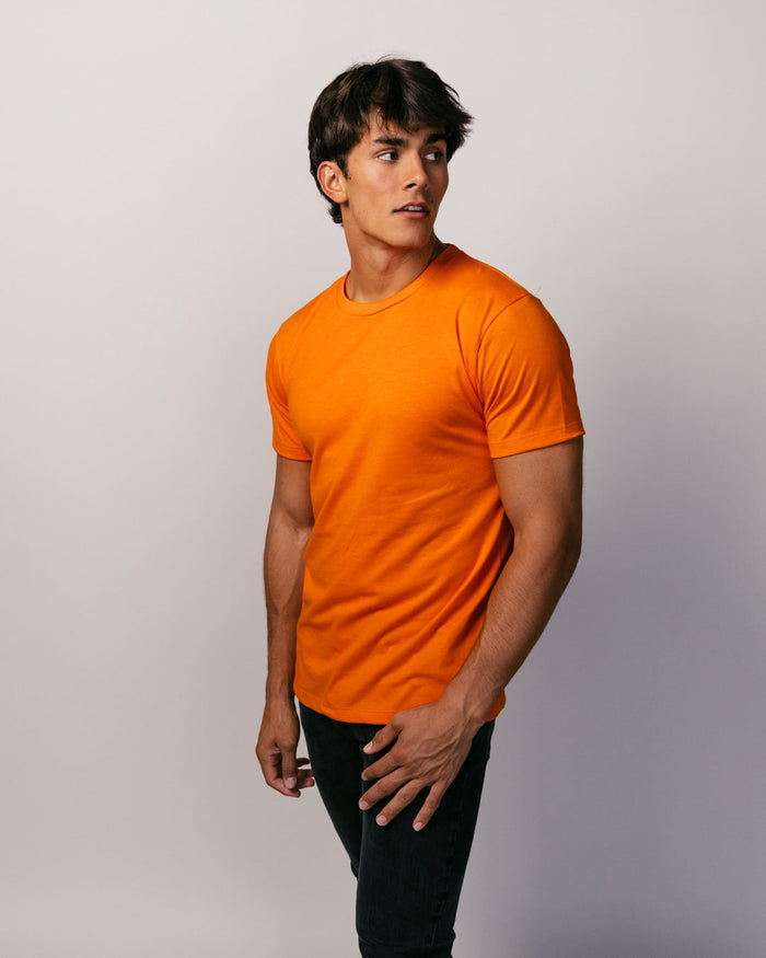 Orange Unisex T-Shirt Front