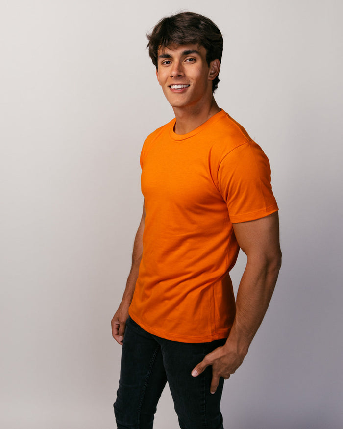 Orange Unisex T-Shirt Side