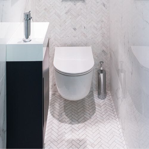 ROUND Single Lever Basin Mixer - Chrome Taps Noken by Porcelanosa