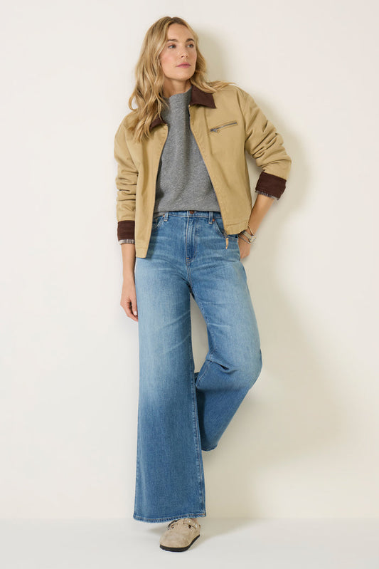Saige Wide Leg 31` Jean