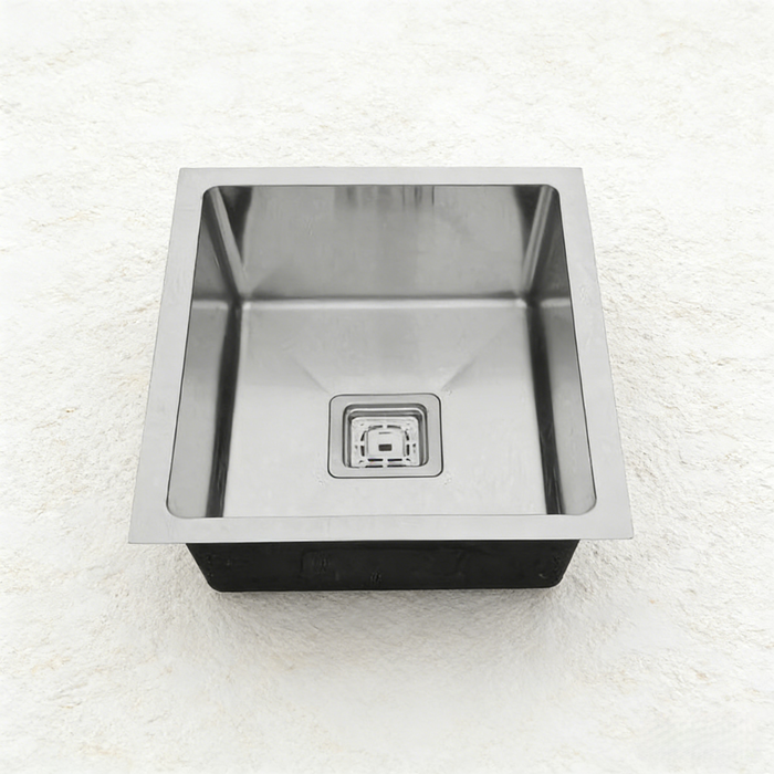 Seamless Metal Kitchen Basin 380*450*235mm