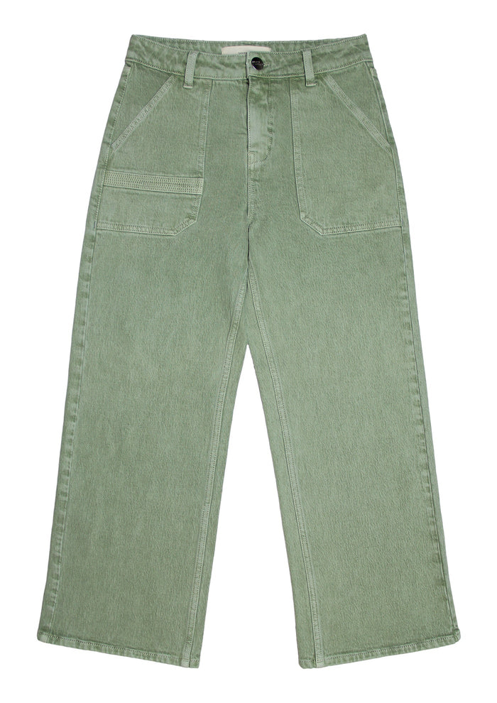 Elodie Jean in Vintage Moss - ANNIE.G