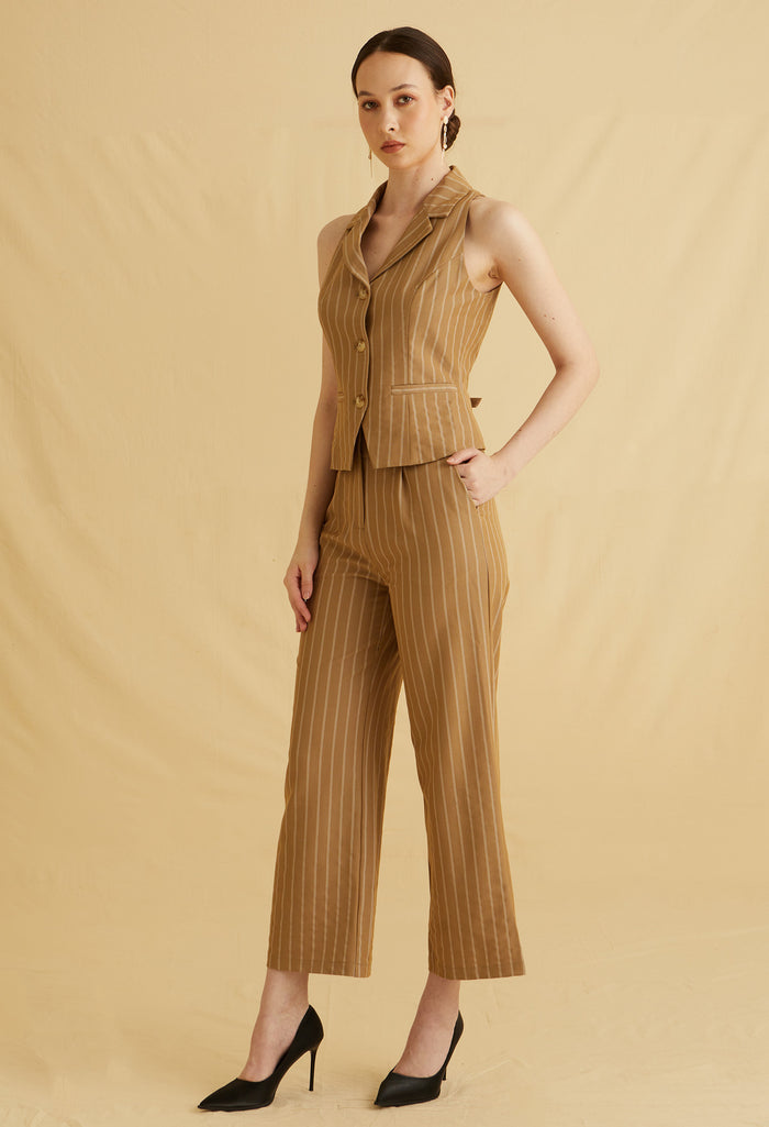 Sharp Line Straight Pants