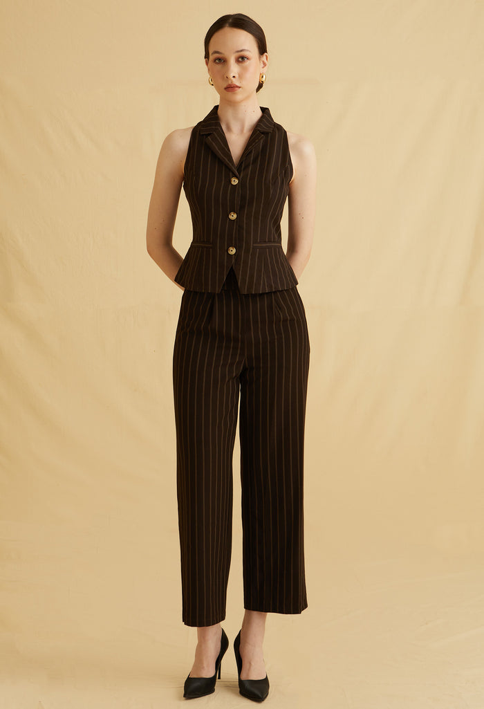 Sharp Line Straight Pants