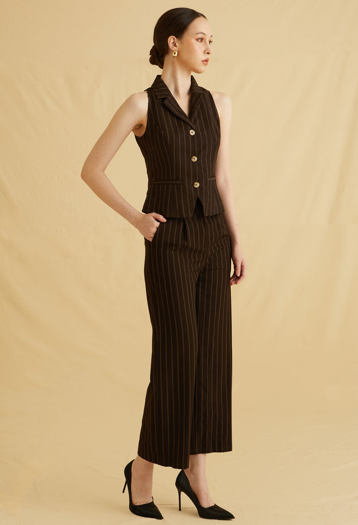 Sharp Line Straight Pants