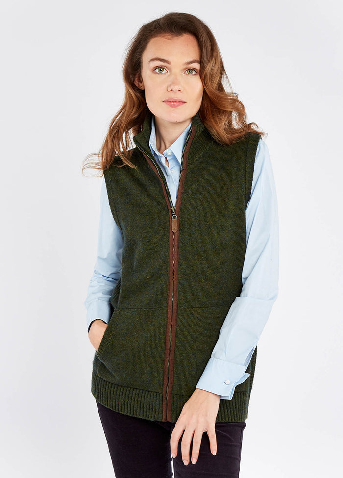 Sheedy Knit Bodywarmer - Olive
