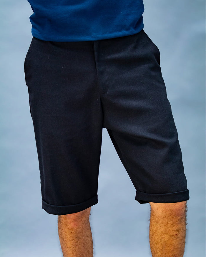Short Noir Linen