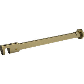 Showerscreens Support Arm, Support Bar, Made from Brass - Brushed Brass / Satin Gold - Image 1