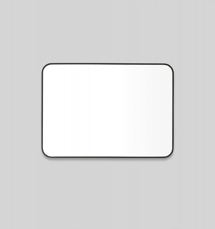 Simplicity Curve Rectangle | Black