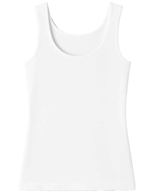 Slenderella Gaspe Camisole Top - White - Slenderella