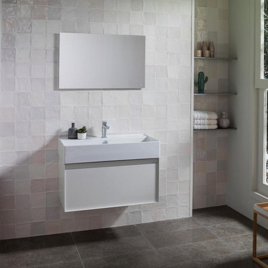 SMART LINE Rectangular Bathroom Mirror 80x50cm Bathroom Mirrors Noken by Porcelanosa
