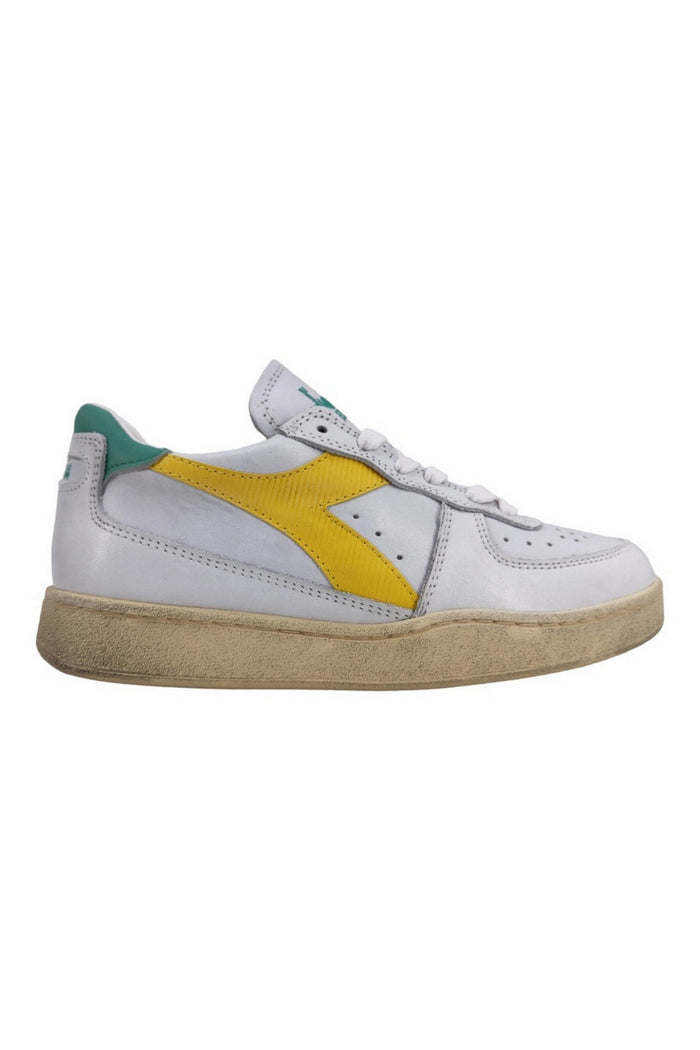 Sneakers Bianco/giallo/turchese