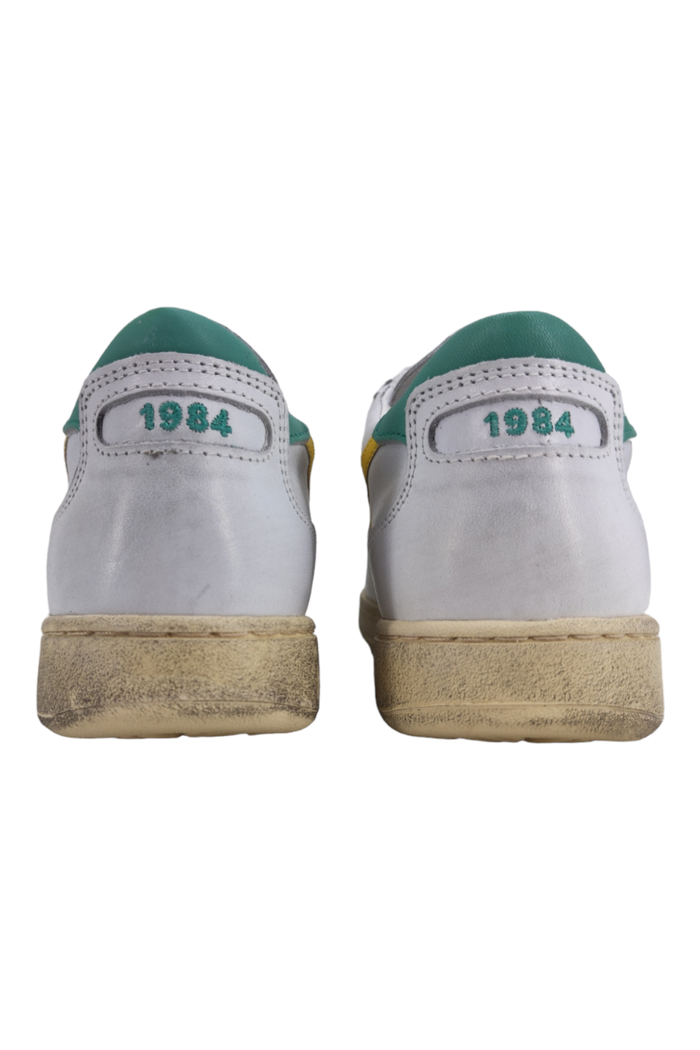 Sneakers Bianco/giallo/turchese
