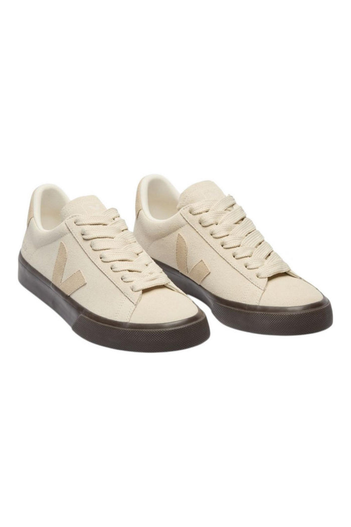 sneakers donna campo avorio