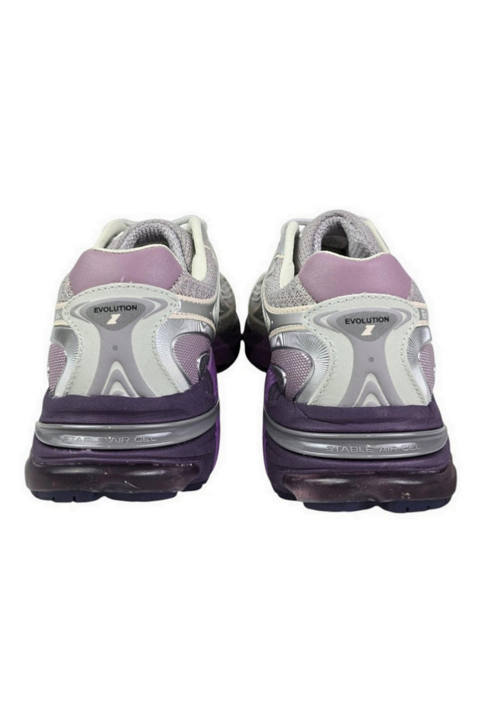 sneakers donna lilla e argento