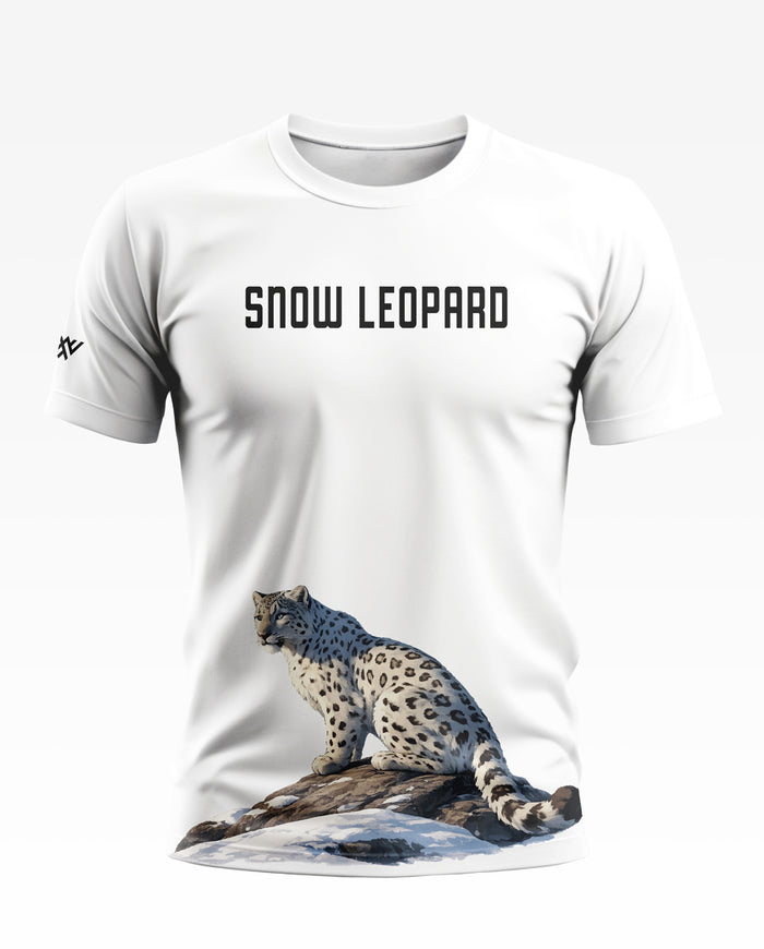 Snow Leopard Soft Cotton T-shirt