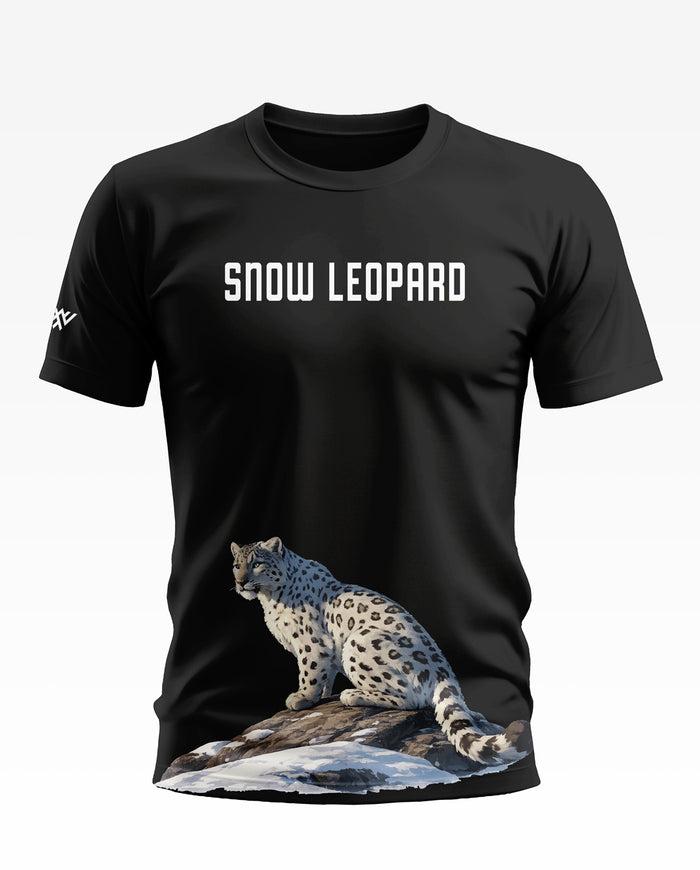 Snow Leopard Soft Cotton T-shirt