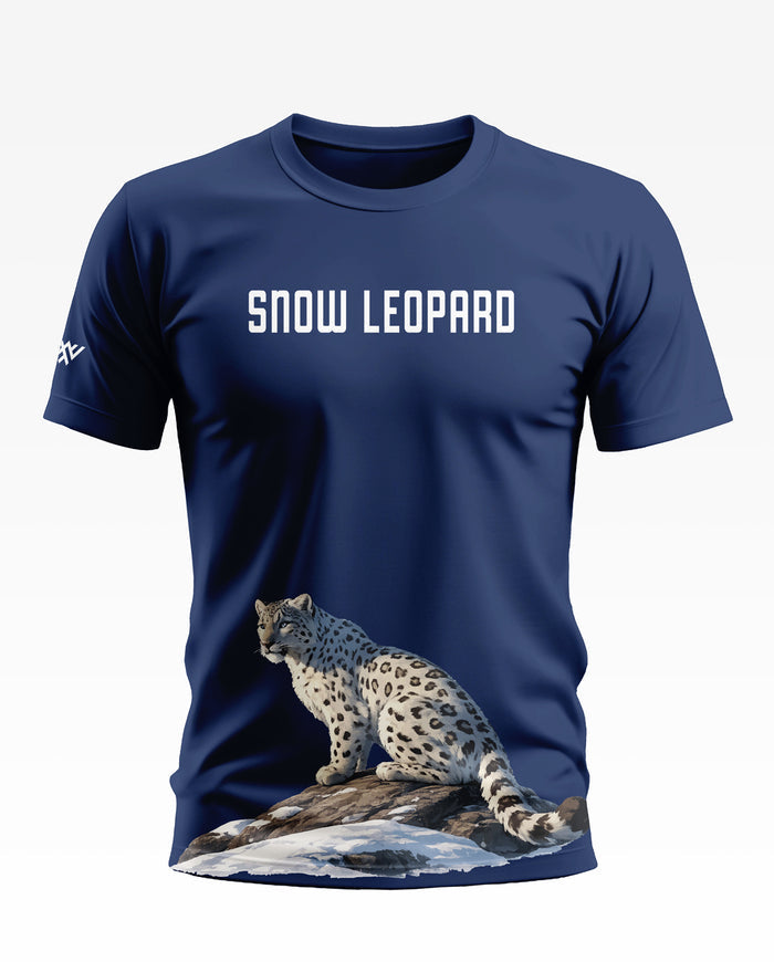 Snow Leopard Soft Cotton T-shirt