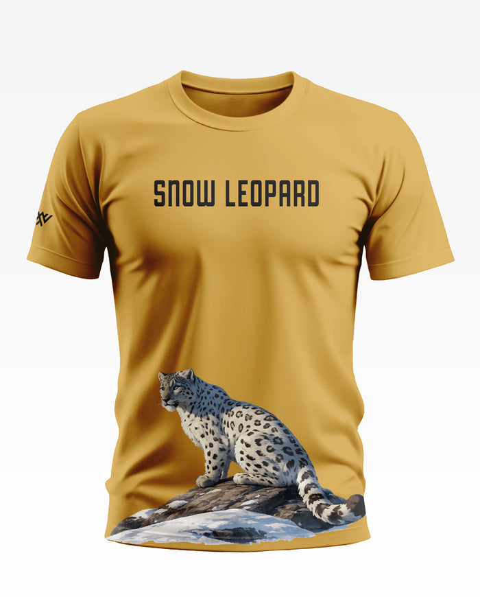 Snow Leopard Soft Cotton T-shirt