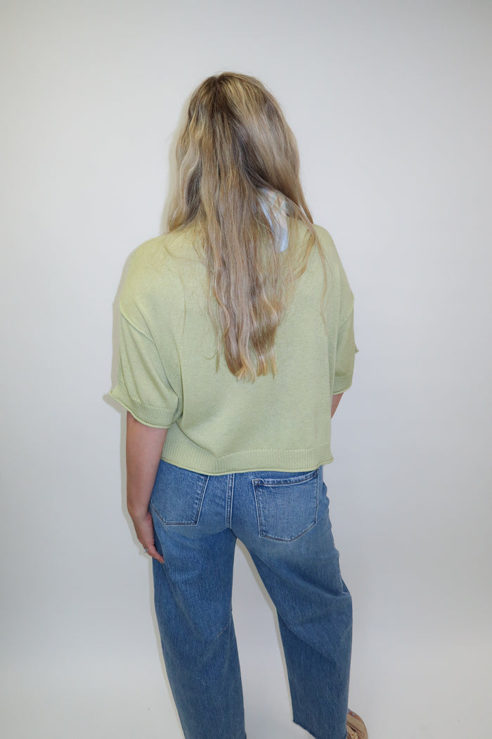 Soft Season Ribbed Drop Shoulder Sweater - The Pink Tulip Clothing
