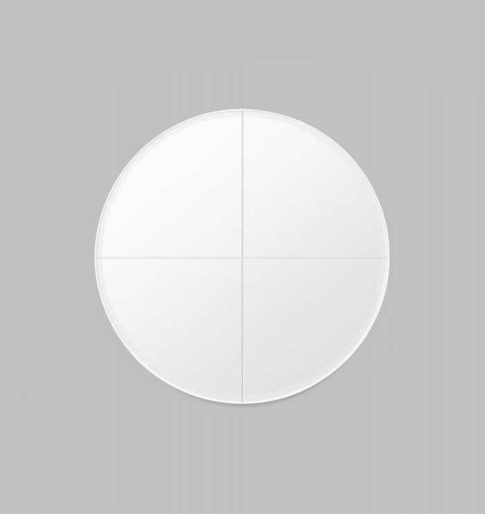 Bright White Round Parlour
