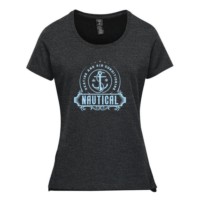 Stormtech Women's Montebello Performance Short Sleeve Tee, Printed