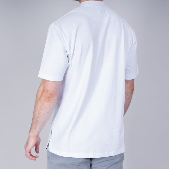 Strathy Half Sleeve T-Shirt - Optic White
