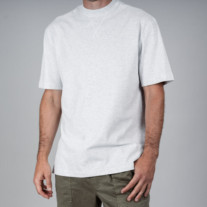 Strathy Half Sleeve T-Shirt - Silver Marl