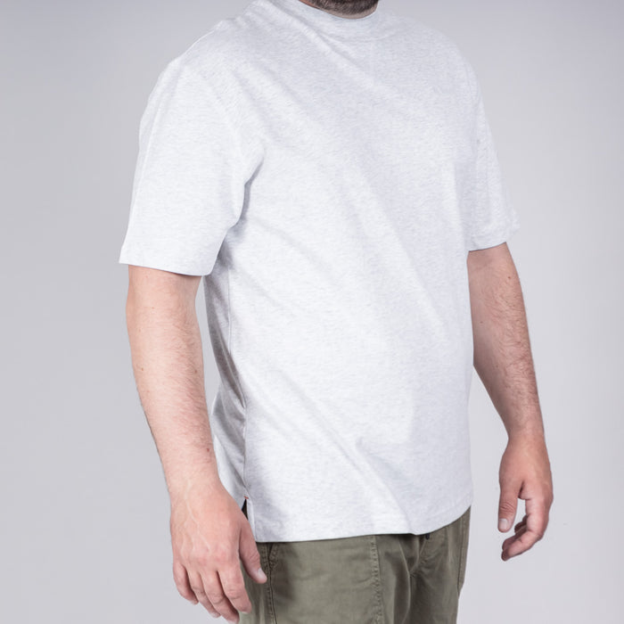 Strathy Half Sleeve T-Shirt - Silver Marl