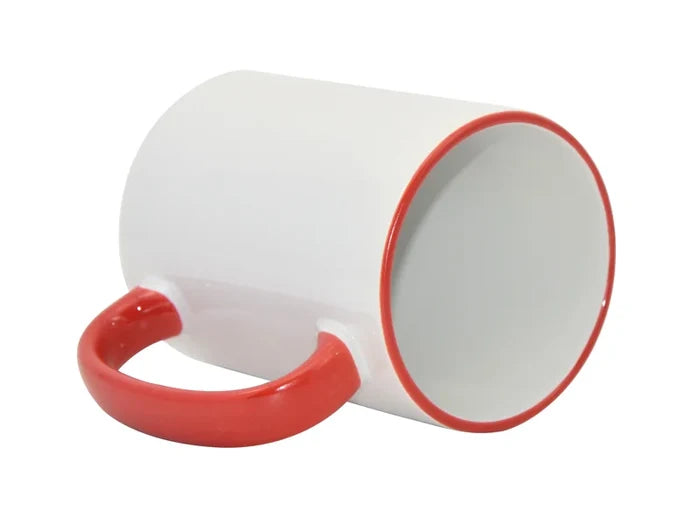Sublimation 15oz Rim/Handle Mugs