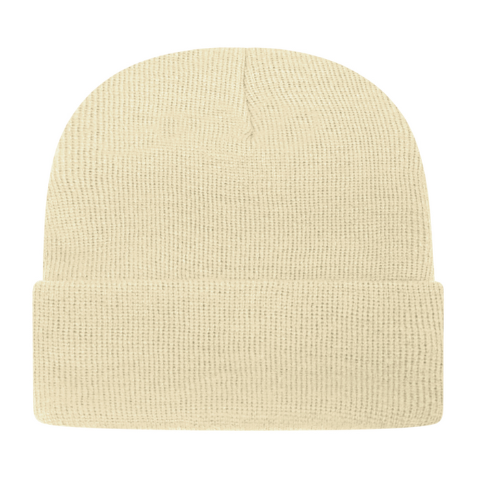 Sustainable Knit Cap with Cuff