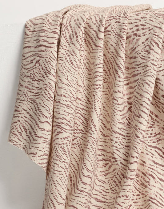 Sya Off White Linen Viscose LivaEco Fabric, Atelier Brunette