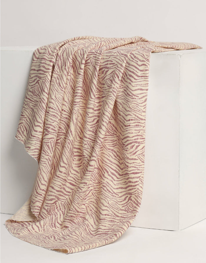 Sya Off White Linen Viscose LivaEco Fabric, Atelier Brunette