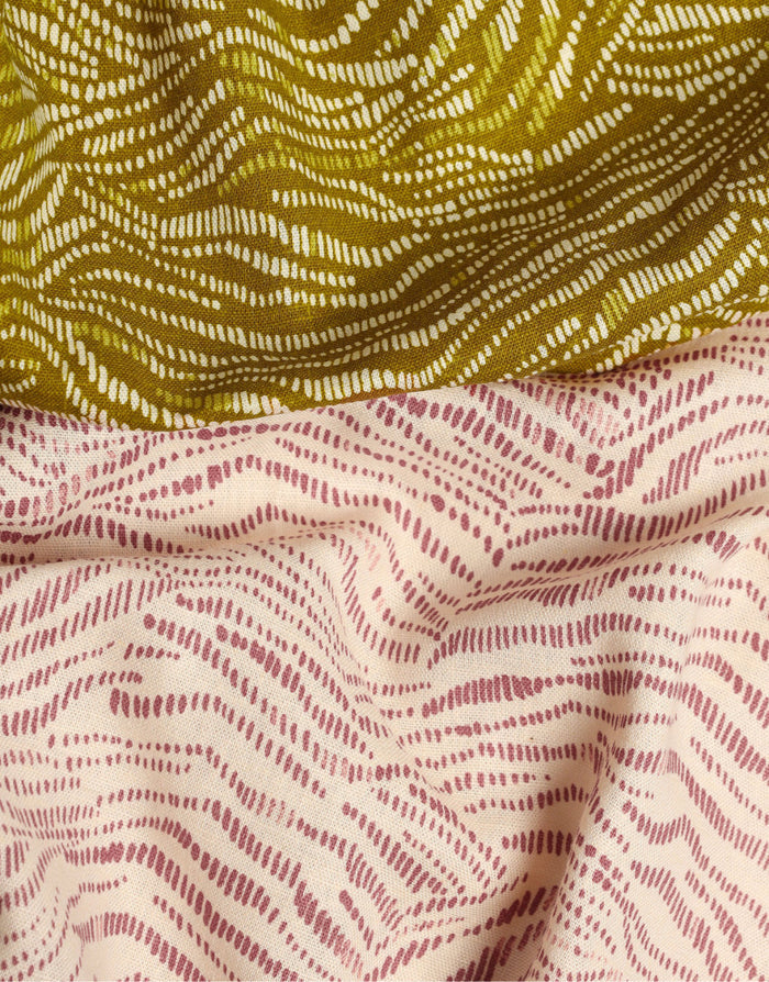Sya Off White Linen Viscose LivaEco Fabric, Atelier Brunette