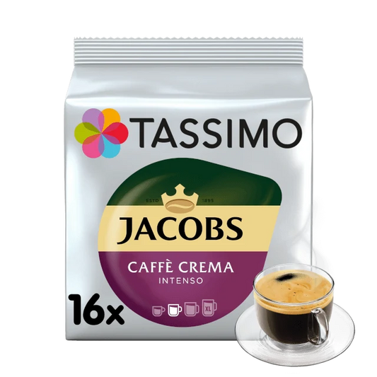 Tassimo Jacobs Caffe Crema Intenso Pods 132.8g (16 Pack)
