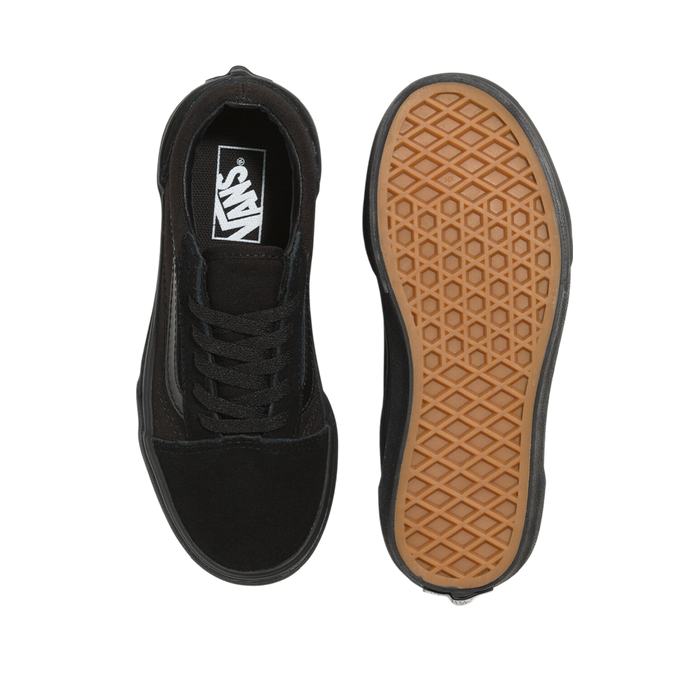 Tennis Old Skool para niño color negro