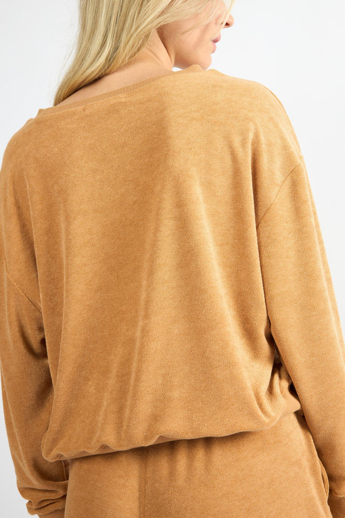 The Terry Lounge Top Sandy