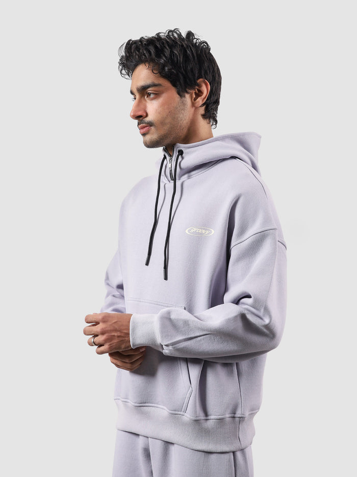 Utility Top lilac flat lay oversized hoodie Pakistan – GROOVY