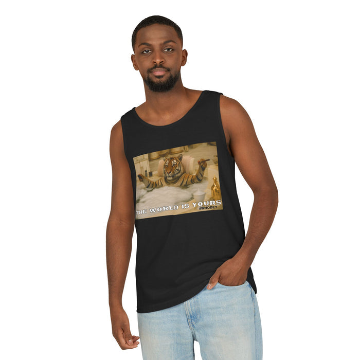 🐅 The World Is Yours – Luxury Tiger Graphic Tank Top